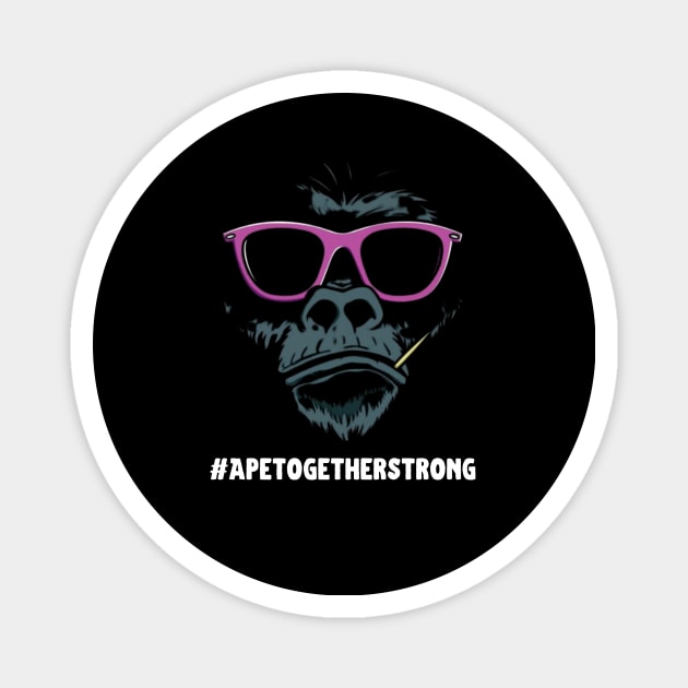 Ape Together Strong ApeTogetherStrong Crypto Magnet by Ghost Of A Chance 